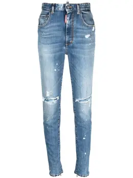 Dsquared2: Светлые джинсы 