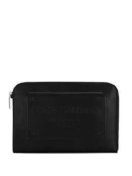 Dolce & Gabbana: Чёрный клатч 