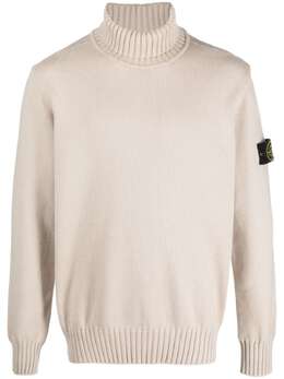 Stone Island: Светлый свитер  Compass