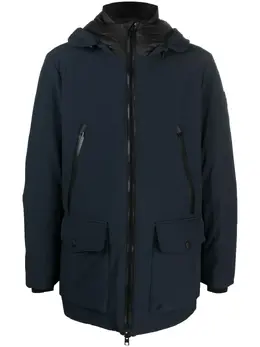 Woolrich: Пуховик с капюшоном 