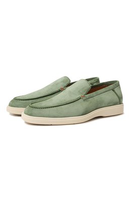 Santoni: Оранжевые туфли 