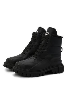 Dolce & Gabbana: Чёрные ботинки  HI Trekking