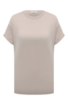 Brunello Cucinelli: Кашемировая футболка 