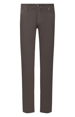 Brioni: Джинсы цвета хаки 