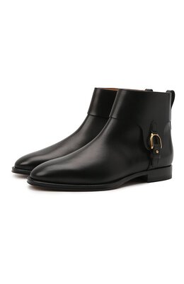 Ralph Lauren: Чёрные ботинки 