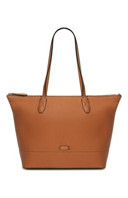 Lancel: Коричневая сумка 
