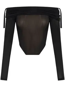 Dion Lee: Топ с длинным рукавом 