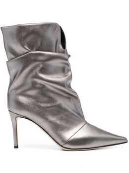 Giuseppe Zanotti: Серебристые ботинки 