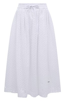 Miu Miu: Хлопковая юбка 