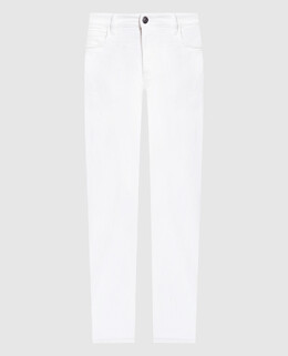 Loro Piana: Белые джинсы 