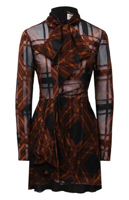 Saint Laurent: Шёлковое платье 