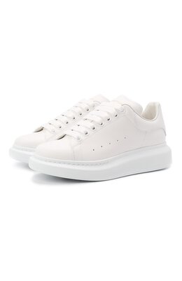 Alexander McQueen: Белые кеды  Oversized