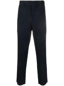 Homme Plissé Issey Miyake: Прямые брюки 
