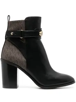 Michael Michael Kors: Чёрные ботинки 