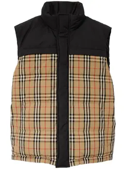 Burberry: Жилет в клетку 