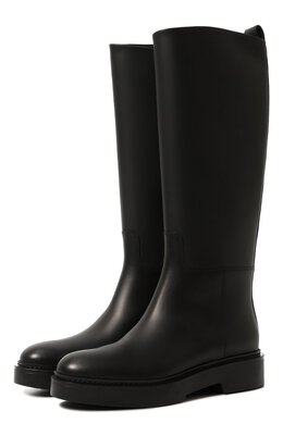 Santoni: Чёрные сапоги 
