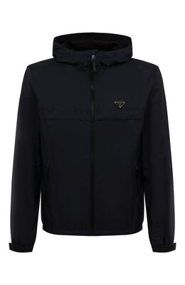 Prada: Куртка с капюшоном 