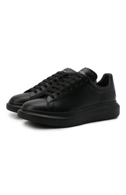 Alexander McQueen: Чёрные кеды  Oversized