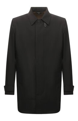 Brioni: Плащ с манжетами 