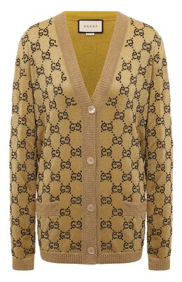 Gucci: Кардиган с v-образным вырезом 