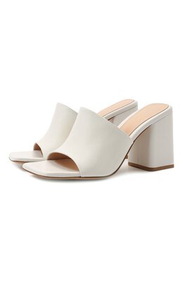 Gianvito Rossi: Белые сабо 
