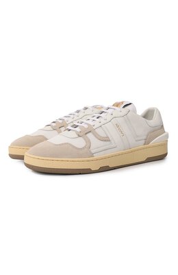 Lanvin Contemporary: Белые кеды  Clay