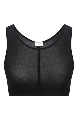 Saint Laurent: Топ из вискозы 