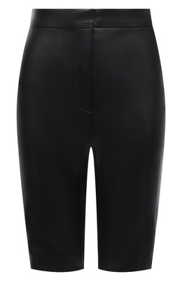 Balmain: Кожаные шорты 