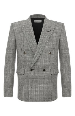 Saint Laurent: Пиджаки из шерсти 