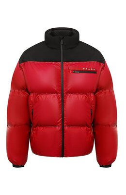Prada: Пуховик на молнии 