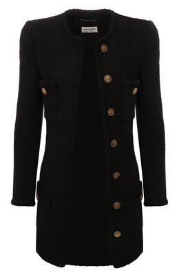 Saint Laurent: Жакет из шерсти 