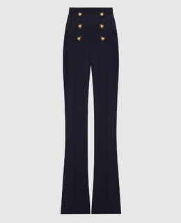 Balmain: Сині брюки 