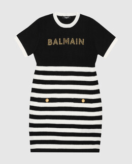Balmain: Чёрное платье 