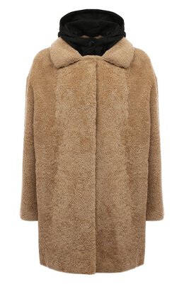 Prada: Шуба из овчины 