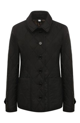 Burberry: Чёрная куртка 