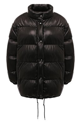 Prada: Кожаный пуховик 