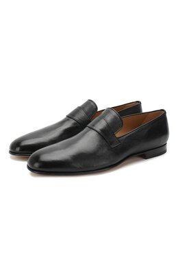 Brioni: Чёрные туфли 
