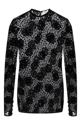 Saint Laurent: Топ из вискозы 