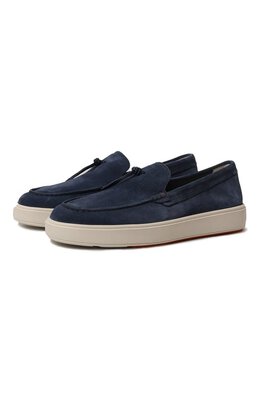 Santoni: Синие туфли 