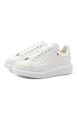 Alexander McQueen: Белые кеды  Oversized