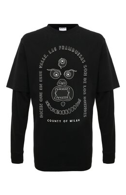 Marcelo Burlon: Хлопковый свитшот 