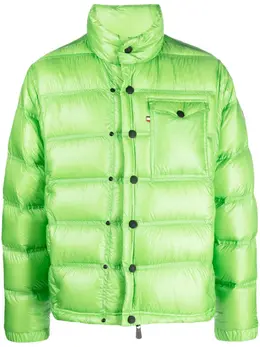 Moncler Grenoble: Зелёная куртка 