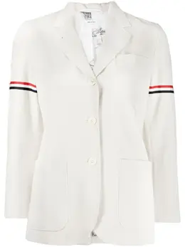 Thom Browne: Жакет  RWB в полоску