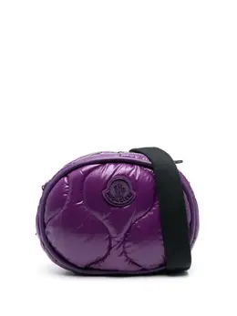Moncler: Фиолетовая сумка через плечо 