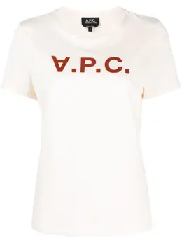 A.P.C.: Футболка с принтом 