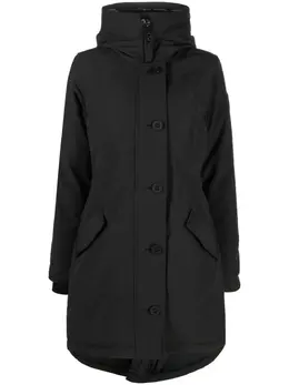 Canada Goose: Пуховик  Rossclair с капюшоном