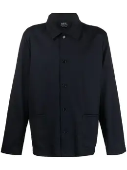 A.P.C.: Рубашка из шерсти 