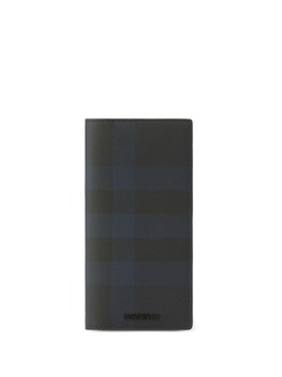 Burberry: Синий кошелёк 