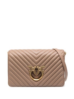 PINKO: Бежевая сумка  Love