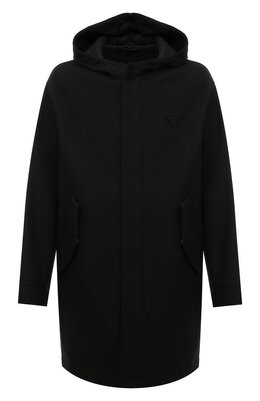 Prada: Пальто из шерсти 